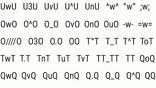 Meanings of All Simple Emoticons  Part 4  How to Type Emoticons in Text Messages amp Comments [upl. by Enyawud746]