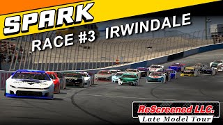 Late Model Racing from Irwindale Race 3 of the Rescreened LLC Late Model Tour [upl. by Ahsenrat]