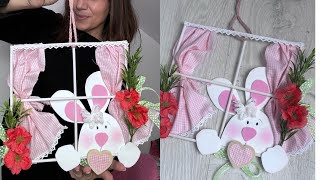 Tutorial finestrella con coniglietto senza cucire [upl. by Mirna]