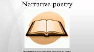 Narrative poetry [upl. by Wahkuna]