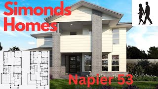 Display Homes Simonds Homes Napier 53 Walkthrough [upl. by Yesnil956]