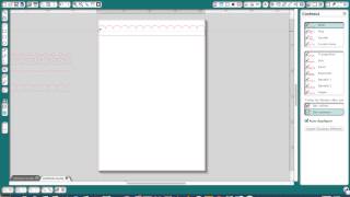 Découper une bordure en bord dune page avec la Silhouette [upl. by Eillac]