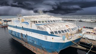 Exploring a MASSIVE Abandoned Cruise Ship  Everything Left Behind [upl. by Tound]