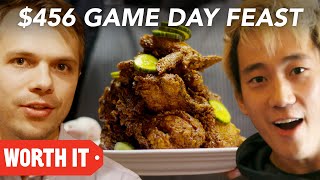 10 Game Day Food Vs 456 Game Day Food • Super Bowl 2018 [upl. by Ahsatam993]