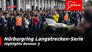 Highlights Nürburgring LangstreckenSerie  Rennen 3 [upl. by Arekahs]