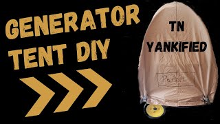 Generator Tent DIY Firman T07571 GenTent DIY version [upl. by Reckford261]