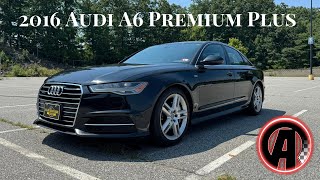 2016 Audi A6 Premium Plus 20T Review  A Value Luxury Sedan [upl. by Donalt]