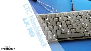 Unboxing the LTC Nimbleback LK 301 Thin and Lightweight Mechanical Keyboard [upl. by Lenoj]