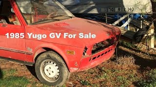 1985 Yugo GV For Sale  Craigslist [upl. by Althea]