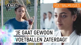 EEN LASTIG DILEMMA  Voetbalmeisjes 9  NPO Zapp [upl. by Yendor]