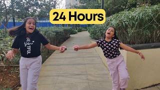 Haath Band Diye Challenge for 24 Hours [upl. by Ajan971]