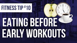 Fitness Mastery Tip 10 What To Eat Before Early Morning Workouts [upl. by Innor]