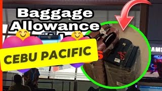 Baggage Allowance arrival Dubai airport dubai BaggageAllowance cebupacific [upl. by Ardnoek]