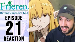 FRIEREN Episode 21 Reaction  THE WORLD OF MAGIC [upl. by Ahsircal88]