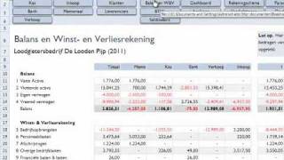 Boekhouden in Excel v11  Overview [upl. by Eiramnna]