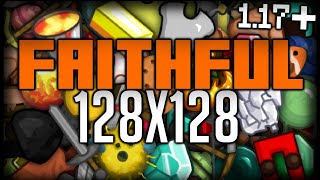 Faithful 128x128 Texture Pack 117  Download amp Install Tutorial [upl. by Goodrich]