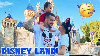 BABY MALAKYES 1ST BIRTHDAY DISNEYLAND TRIP [upl. by Kenwee]