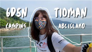 Camping in Tioman Island Pt1  Fun amp Easy VLOG [upl. by Medardas]