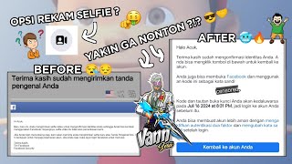 TUTORIAL JEBOL SESI KUNCI FACEBOOK OPSI REKAM SELFIE TERBARU 2024 [upl. by Meenen]