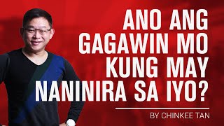 SELF TIPS ANO ANG GAGAWIN MO KUNG MAY NANINIRA SA IYO [upl. by Olympias]