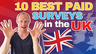 10 Best Paid Surveys in the UK 100 Free amp Legit [upl. by Llednyl]