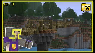 The Minecraft Beta Zip  Ep3  Bridges amp More Bridges [upl. by Esir]