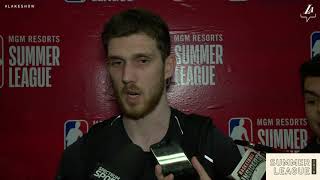 Postgame Sviatoslav Mykhailiuk 71118 [upl. by Rotsen283]