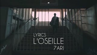 7ARI  LOSEILLE paroles BYHAMZA ANIFI [upl. by Gilder]