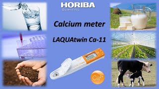 Potassium meter HORIBA LAQUAtwin K 11 [upl. by Alioz631]