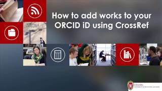 How to add works to your ORCID iD using CrossRef [upl. by Sanford977]