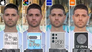 iPhone 15 Pro Max vs Pixel 8 Pro vs Samsung S23 Ultra vs Xiaomi 13 Ultra Camera Test Comparison [upl. by Eibur]