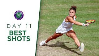 Paolini Perfection and Doubles Madness  Best Shots  Day Eleven  Wimbledon 2024 [upl. by Quar]