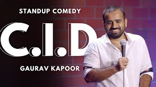 CID  Gaurav Kapoor  Stand Up Comedy  Crowd Work [upl. by Eimaj]