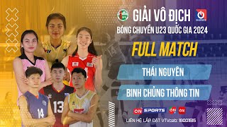 Full Match  HCĐG Lào Cai vs VTV Bình Điền Long An  Bán kết giải bóng chuyền U23 quốc gia 2024 [upl. by Ursulina170]