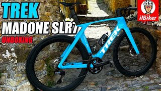 TREK MADONE SLR7  Unboxing 2023 [upl. by Nonnag]