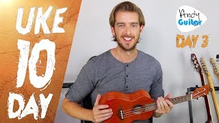 Ukulele Lesson 3  Easy Songs with 4 Simple Chords [upl. by Ras]