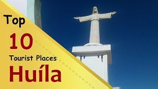 quotHUILA PROVINCEquot Top 10 Tourist Places  Huíla Province Tourism  ANGOLA [upl. by Lahcsap]