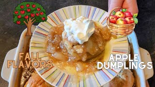 DELICIOUS Granny Smith Apple Dumplings Recipe  Easy Homemade Dessert with Buttery GOODNESS [upl. by Ayotaj]