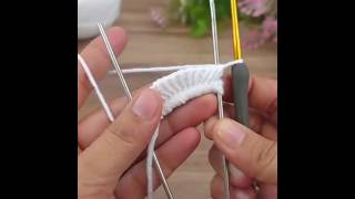 wow 👌😱 very easy crochet keychain making idea youtubeshorts knitting crochet [upl. by Ericha]