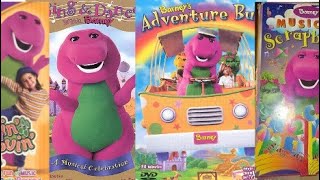 Previews From Barneys Movin And GroovinAdventure BusSing And Dance With Barney 2004 DVDS [upl. by Poppo]