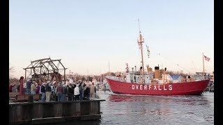 The Departure of the Lightship Overfalls [upl. by Allerbag]