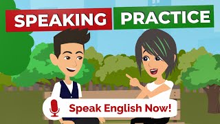 Speak English with me  English Speaking Practice with Listen and Answer Method [upl. by Aerdnaek]