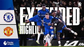 Chelsea 43 Man United  PALMER Perfection  Highlights  EXTENDED  PL 2324 [upl. by Nosnevets585]