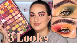 BPERFECT COSMETICS CARNIVAL IV ANTIDOTE PALETTE X STACEY MARIE MUA REVIEW  3 LOOKS [upl. by Suzzy]