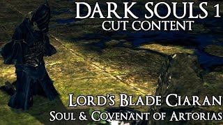 Dark Souls 1 Cut Content  Ciaran asks for Covenant and Soul of Artorias [upl. by Ahsytal505]