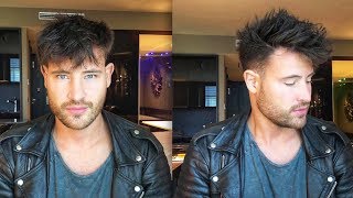 Haarstyling Tipps für Männer so style ich den Fade Cut [upl. by Vassar]