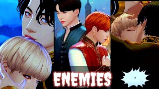 ENEMIES sugaswifey  yoonmin kookv mini series EnglishIndonesia subtitle [upl. by Mulligan989]