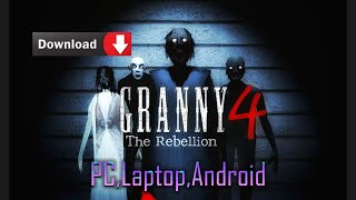 How To Download Granny 4 On PC  Android gaming download [upl. by Leile587]