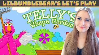 Sesame Street Games Tellys Shape Garden Full Gameplay [upl. by Acnaib]