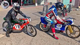 50cc classic racing motorcycles  alive and kicking [upl. by Sonahpets]